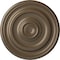 Ekena Millwork Kepler Traditional Ceiling Medallion (For Canopies up to 2 5/8"), 11 7/8"OD x 1 1/4"P, Warm Silver CM12KPWSS - alternate 1